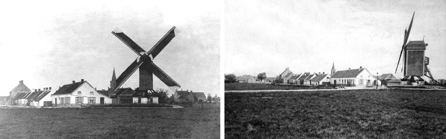 collage molen vergauwe voor 1914